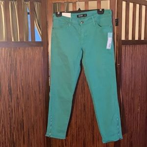 Just Black Ankle Zipper Petite Jeans